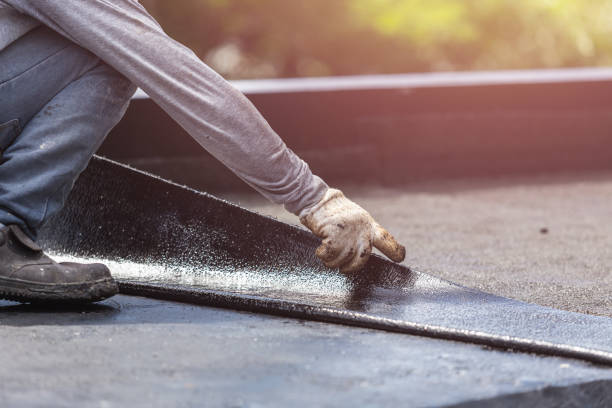 Professional Waterproofing technician working in Brookville, PA